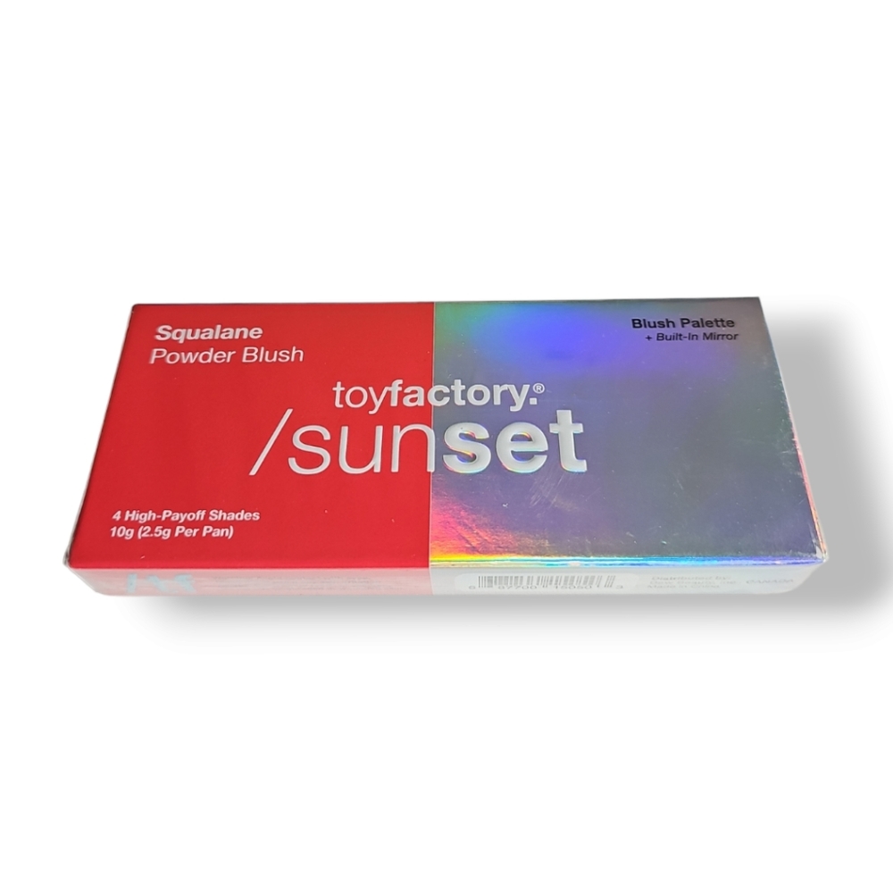 Toyfactory Sunset Squalane Blush Palette
